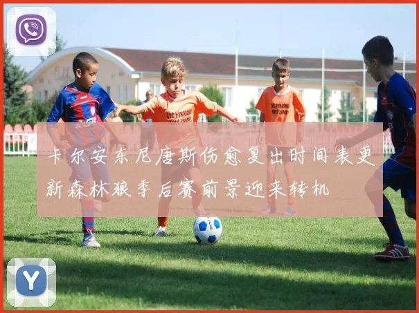 卡尔安东尼唐斯伤愈复出时间表更新森林狼季后赛前景迎来转机