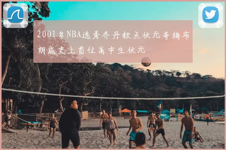2001年NBA选秀乔丹钦点状元夸梅布朗成史上首位高中生状元